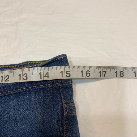 Dolls Kill GJG Denim High Rise Wide Leg Jeans Womens 11 - Picture 7 of 11